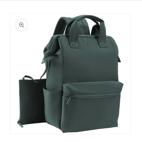 Max Studio The Elise Sport Nylon 18 Inch Workbook Backpack - Picture 2 of 5